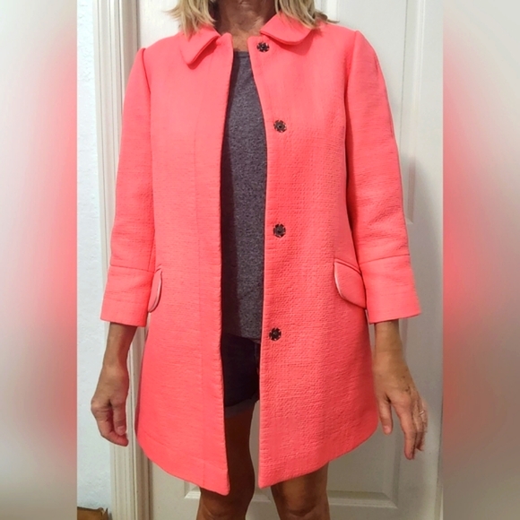 Definitions Jackets & Blazers - Definitions (UK) Women's Soft Pink Summer Coat   Size US 6  UK 10